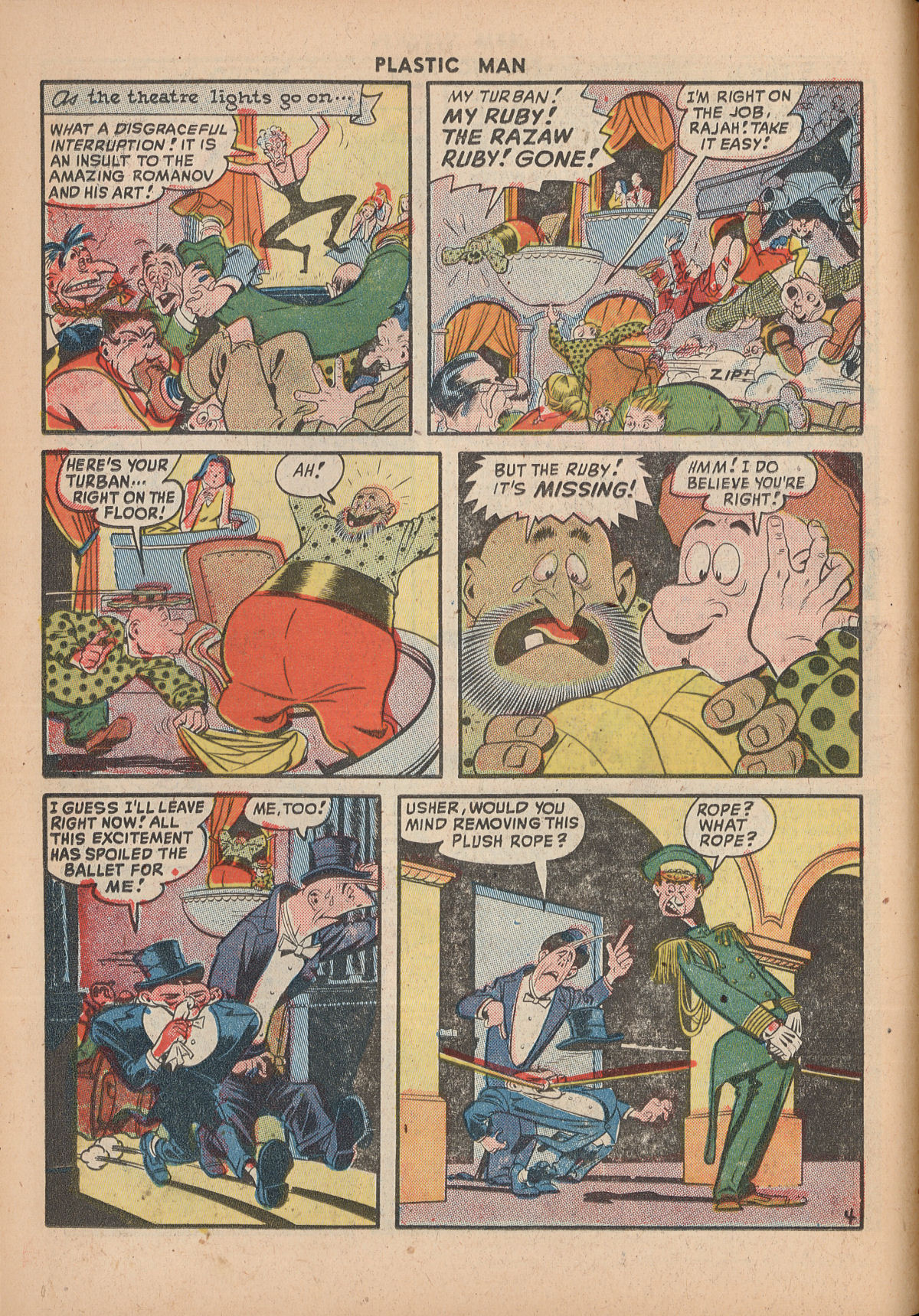 Read online Plastic Man (1943) comic -  Issue #15 - 18