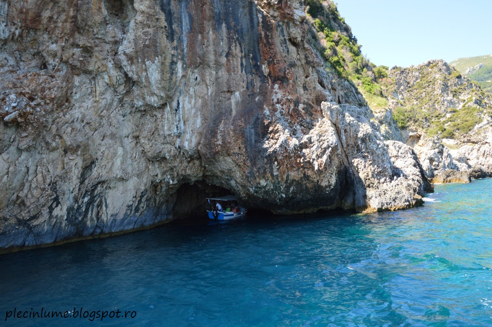 Excursie la pesterile din Paleokastrita, Corfu Excursie la pesterile din Paleokastrita, Corfu
