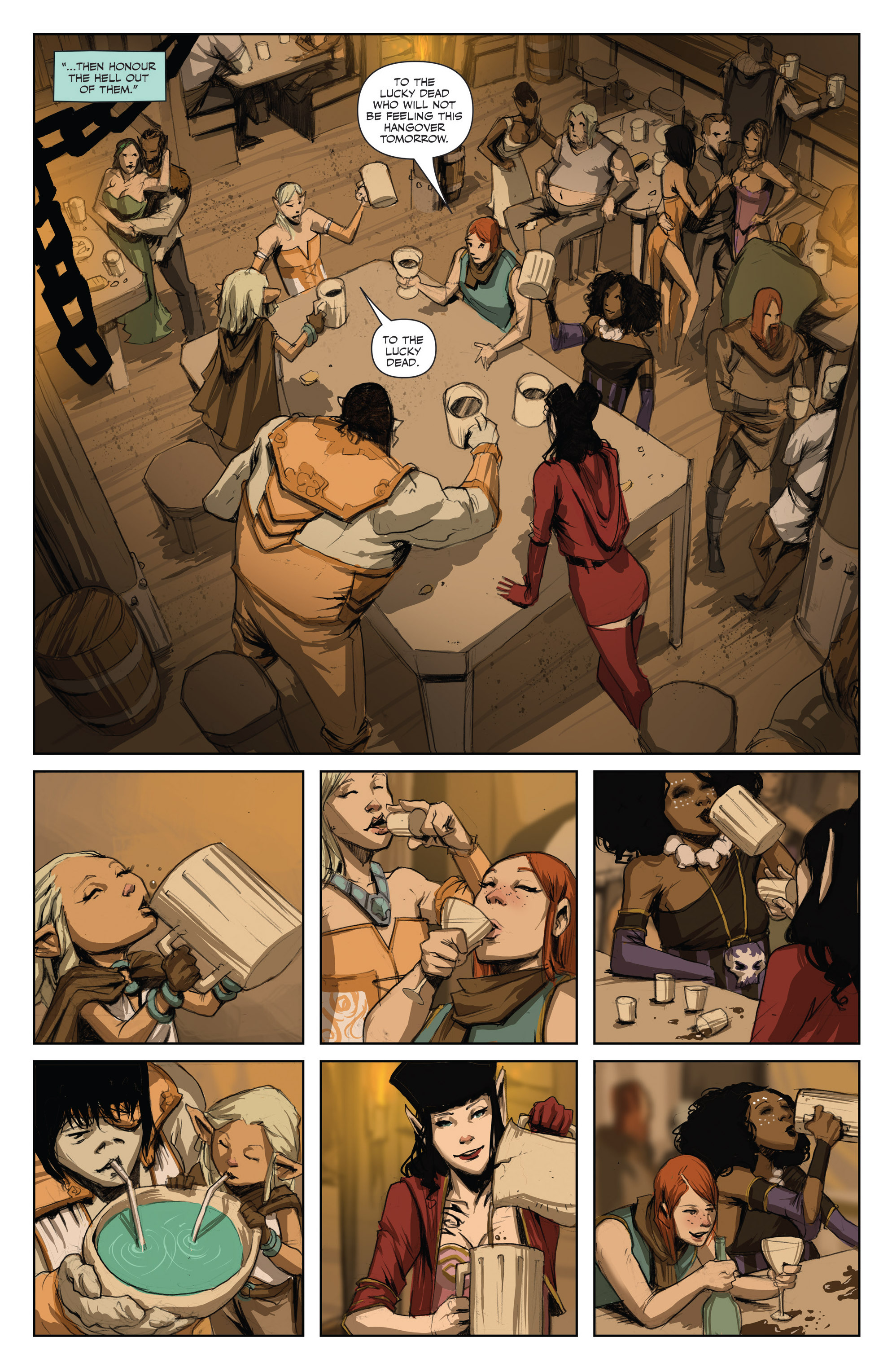 Read online Rat Queens (2013) comic -  Issue # _TPB 1 - Sass & Sorcery - 49