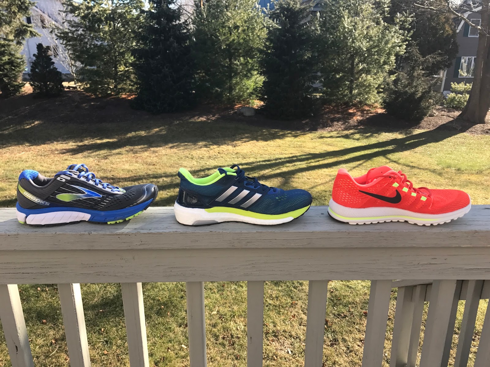 Road Trail Run: Reviews and Nike Zoom Vomero 12, Brooks Ghost 9, and adidas Glide