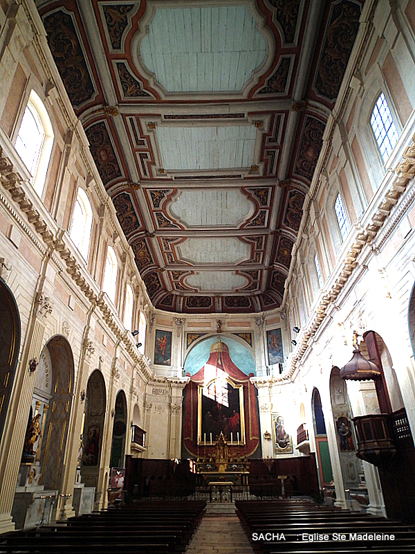Un jour....Une photo ! Eglise Sainte Madeleine de l' île de Martigues