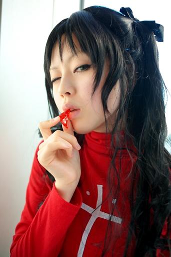 Cosplay Photos in Zip: Fate/Stay Night Tohsaka Rin Cosplay by Kanata