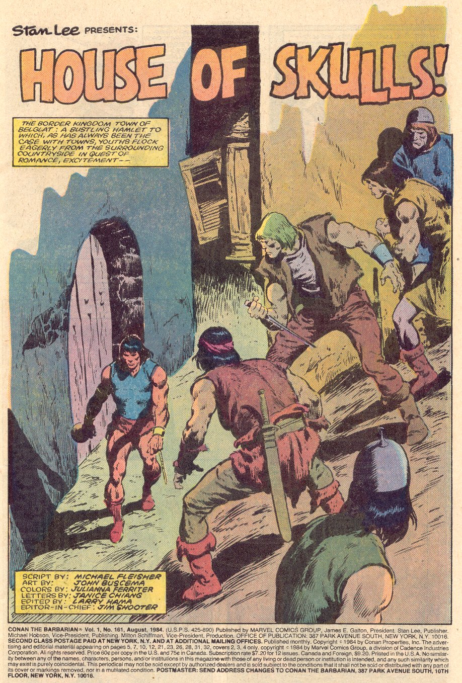 Read online Conan the Barbarian (1970) comic -  Issue #161 - 2