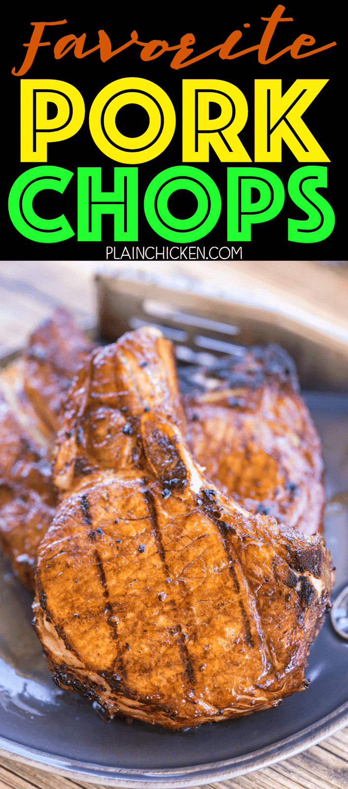 Favorite Pork Chops Plain Chicken®