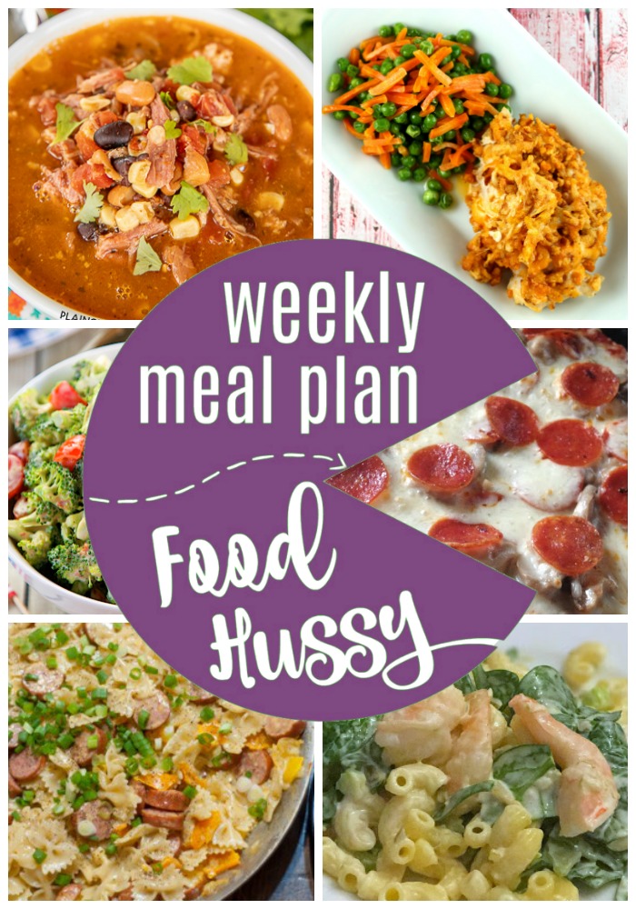 What Can I Make for Dinner Meal Plan 5 The Food Hussy!