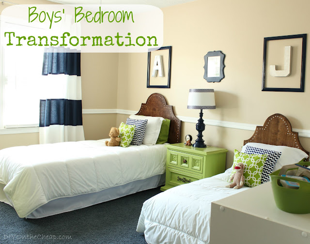 Boys' Bedroom Transformation