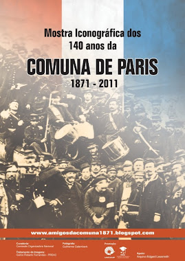 Banner da Mostra Iconográfica dos 140 anos da Comuna de Paris