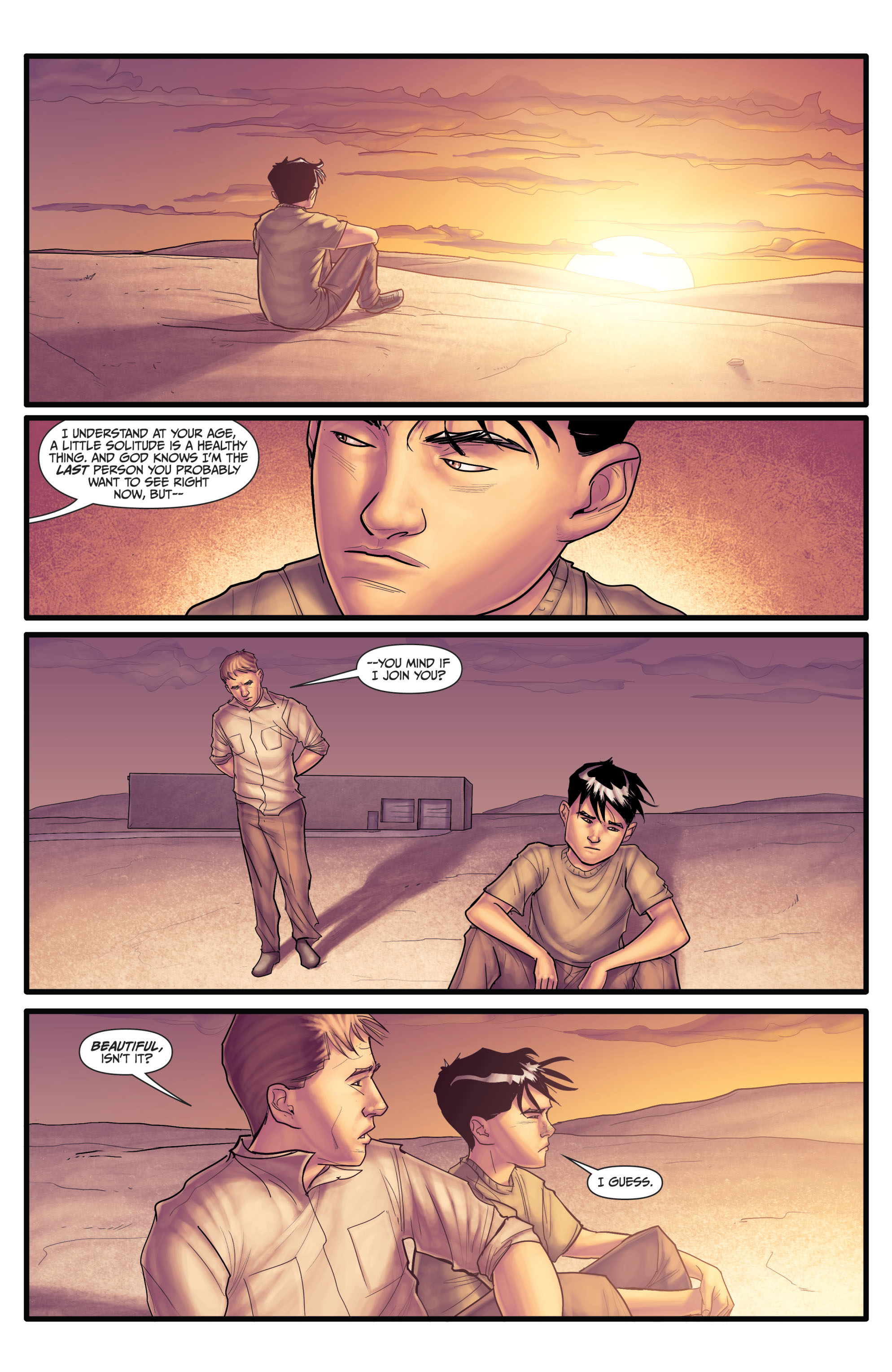 Read online Morning Glories comic -  Issue #18 - 26