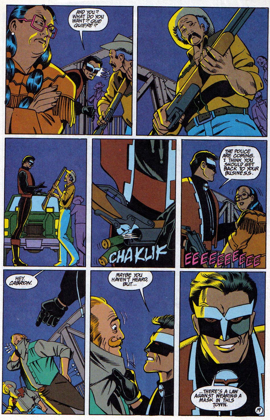 Read online El Diablo (1989) comic -  Issue #7 - 20