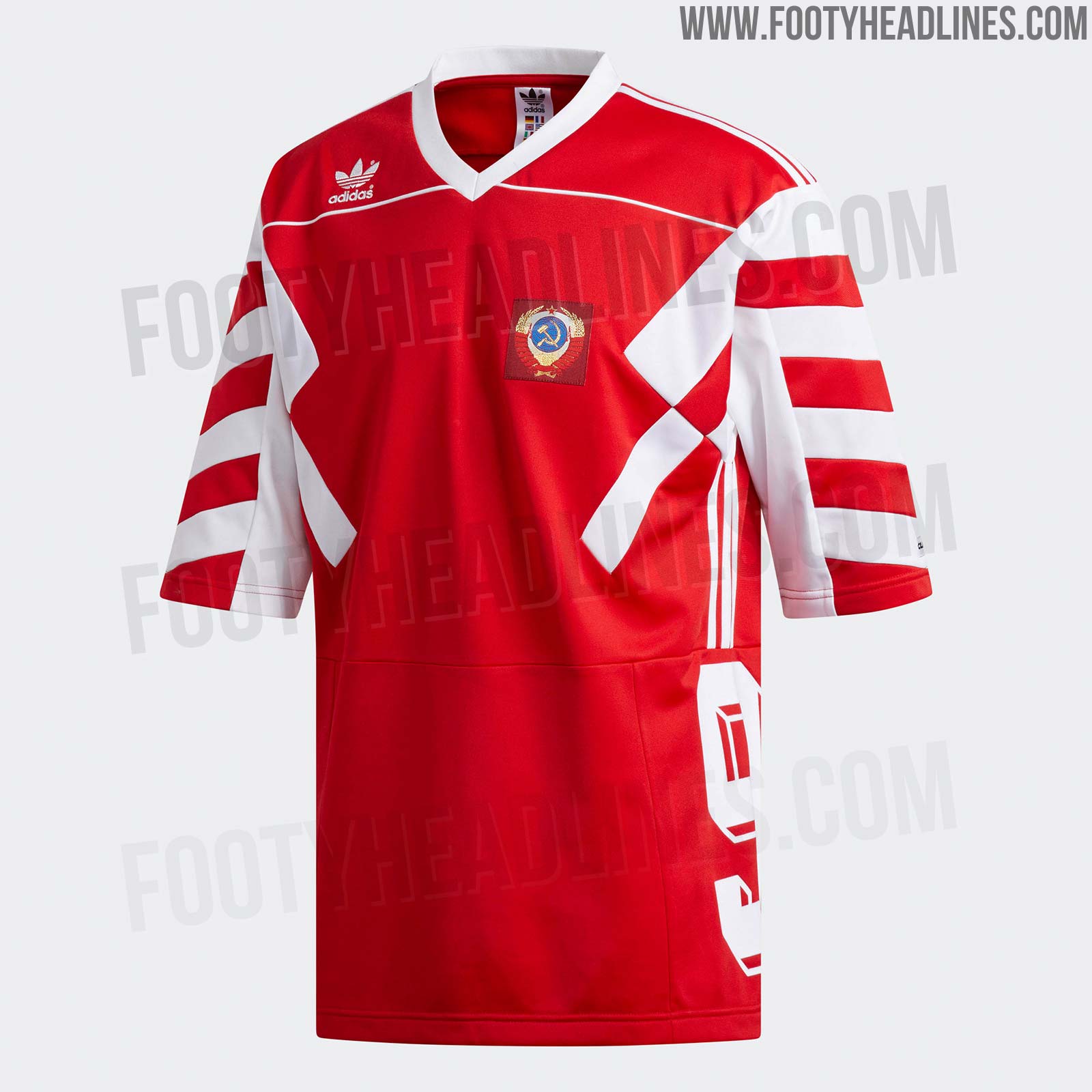 OFFICIAL Pictures: Adidas Russia 2018 World Cup Mash-Up Jersey Leaked Footy