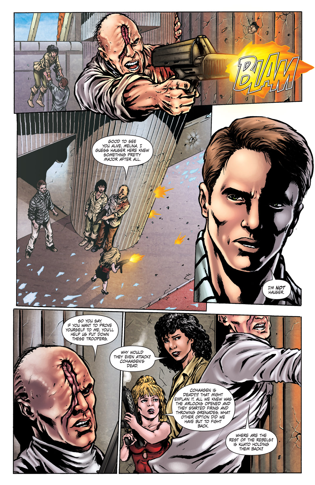 Read online Total Recall comic -  Issue #1 - 9