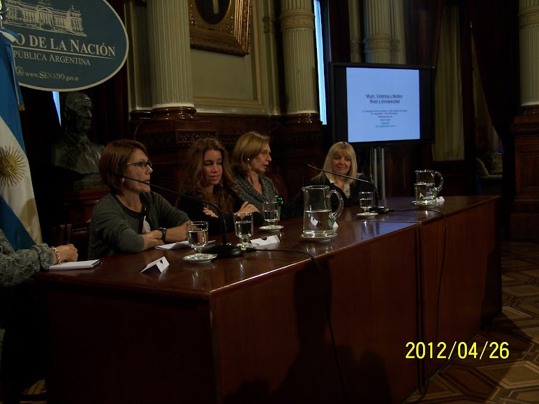 Mujer, Violencia y Medios. Sala Illía del Congreso Nacional