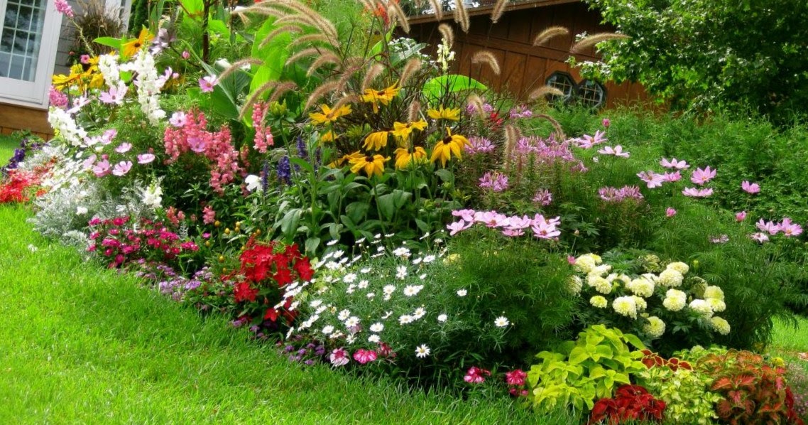 Taman Bunga Mini Depan Rumah - 9 Desain Taman Minimalis Depan Rumah