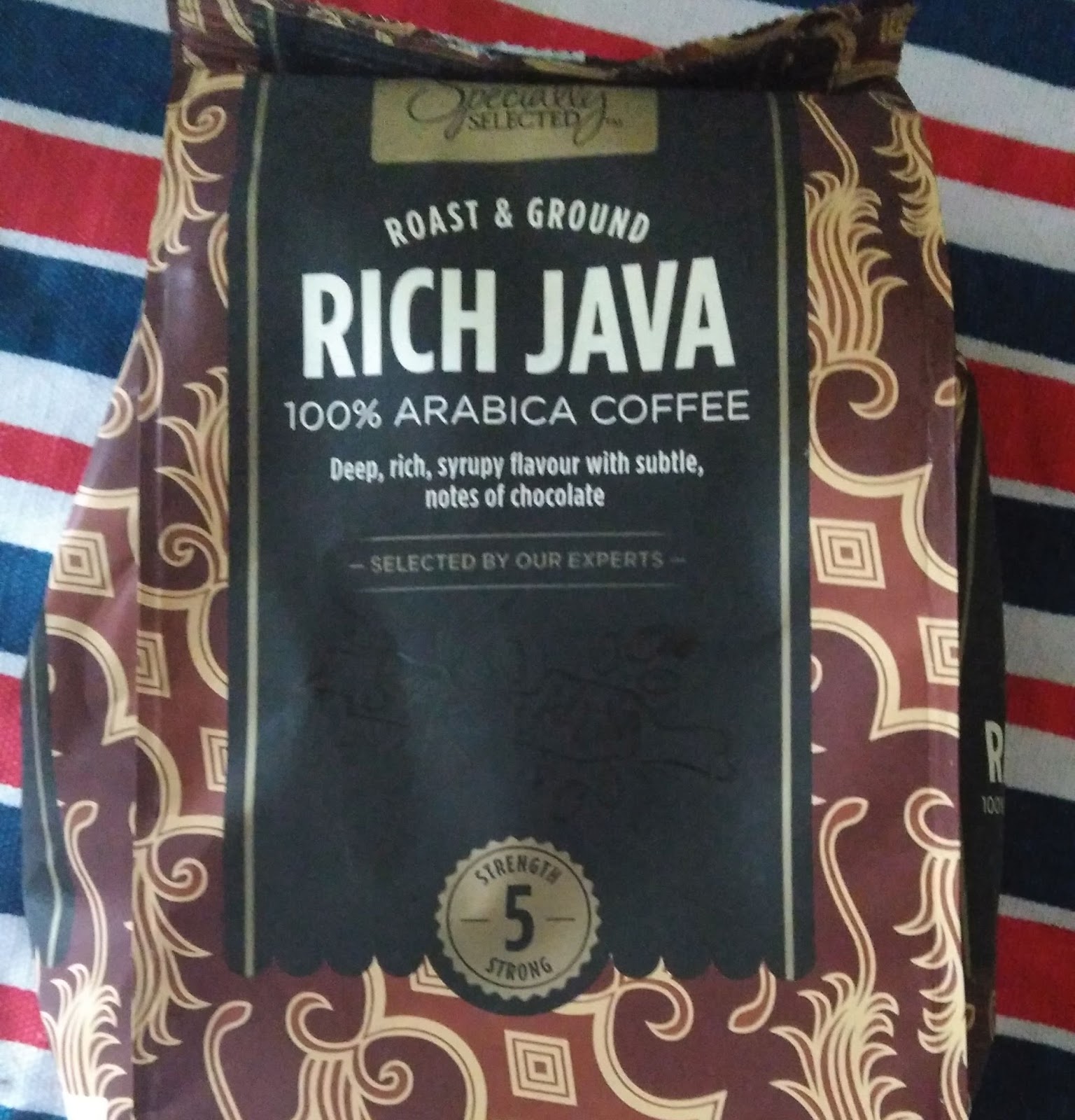beverage upon beverage upon beverage Aldi Specially Selected Java Coffee