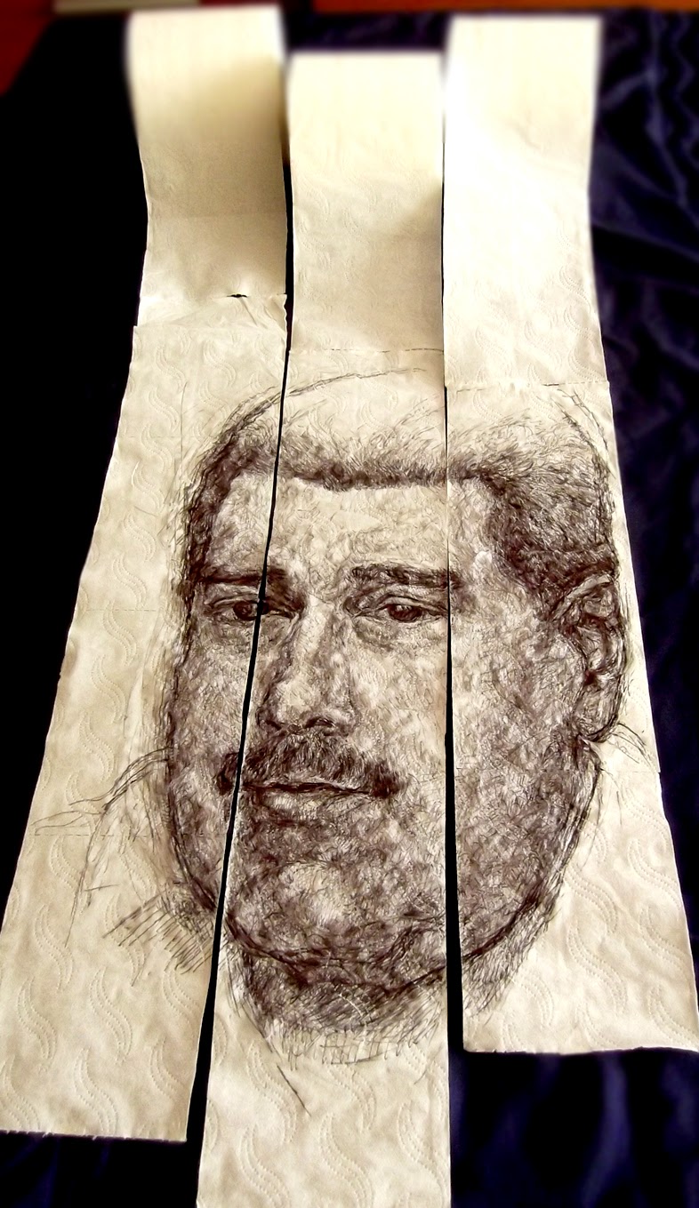 "Nicolás Maduro", "Venezuela", "líder", "retrato", "papel higiénico", "papel de baño", "bolígrafo", "le frère", "le frere"