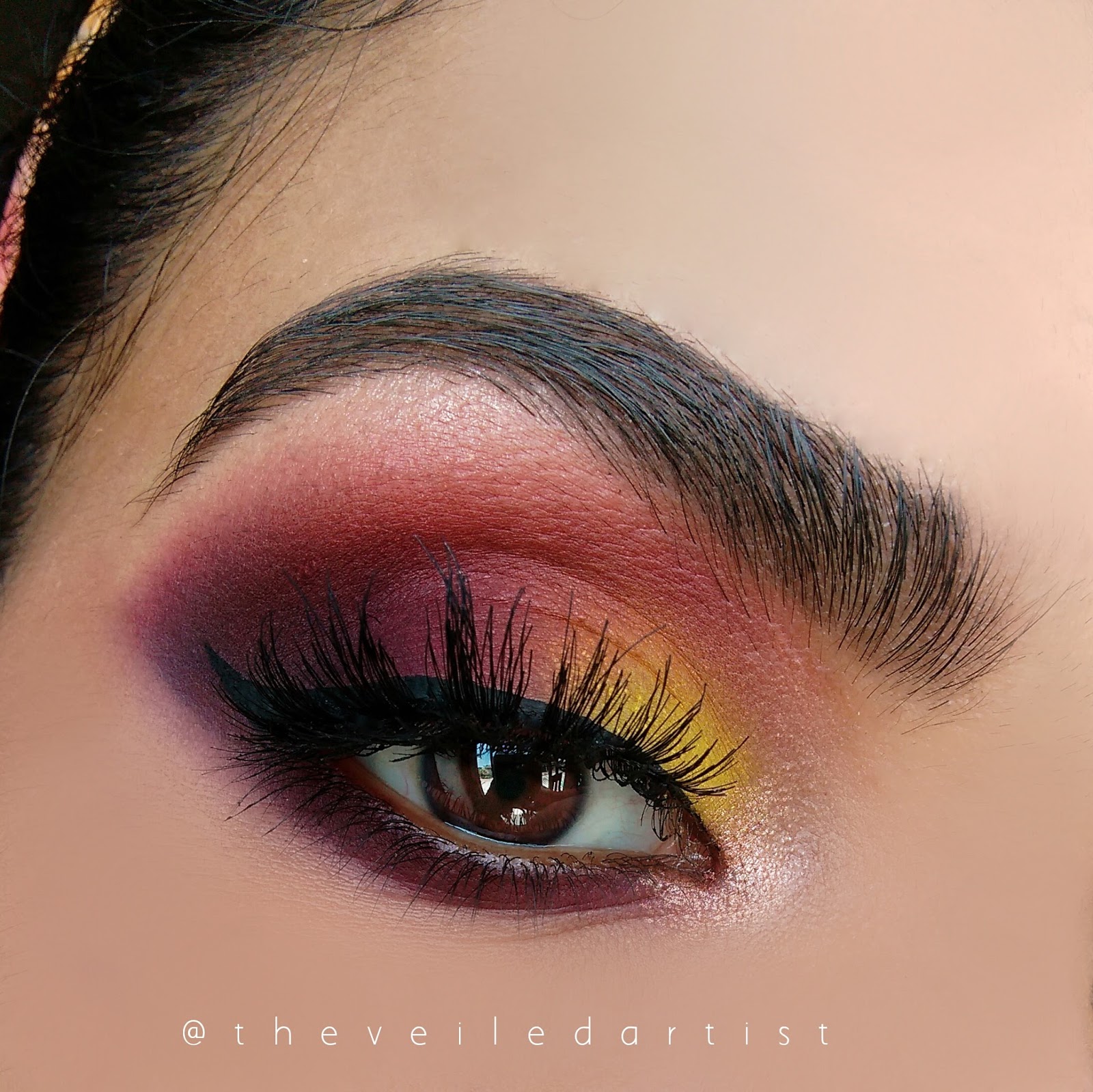 trending burgundy makeup look: click for tutorial