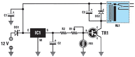 Un Interrupteur Crepusculaire Pour Automobile Schema Electronique Net