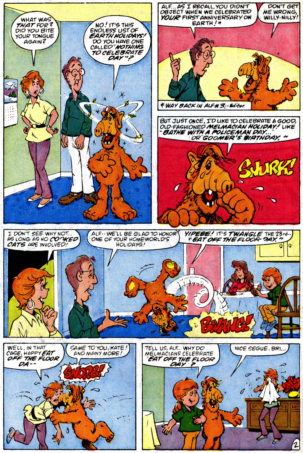 Read online ALF comic -  Issue #9 - 3