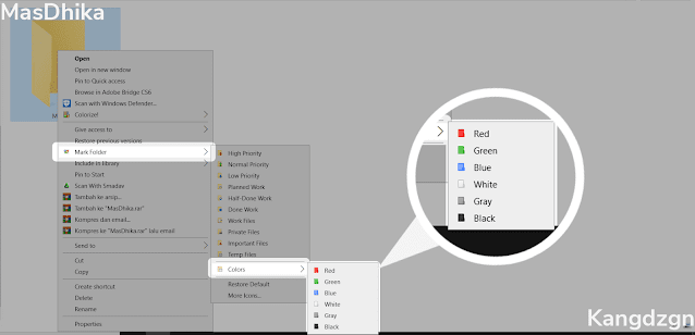 Cara Mengubah Warna Folder / File di Windows 7 dan 10 dengan Mudah
