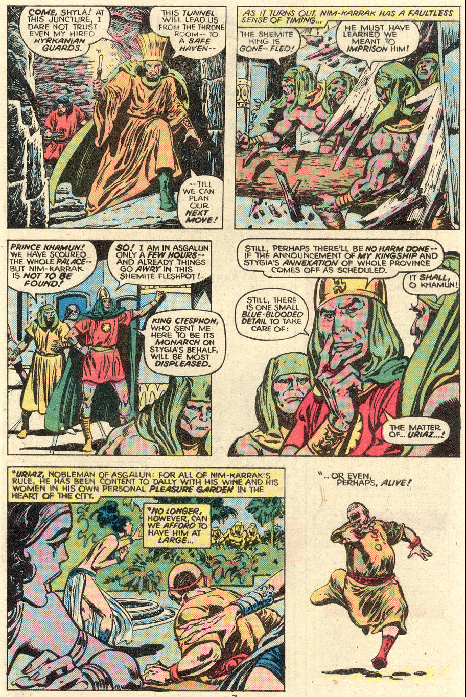 Read online Conan the Barbarian (1970) comic -  Issue #93 - 7
