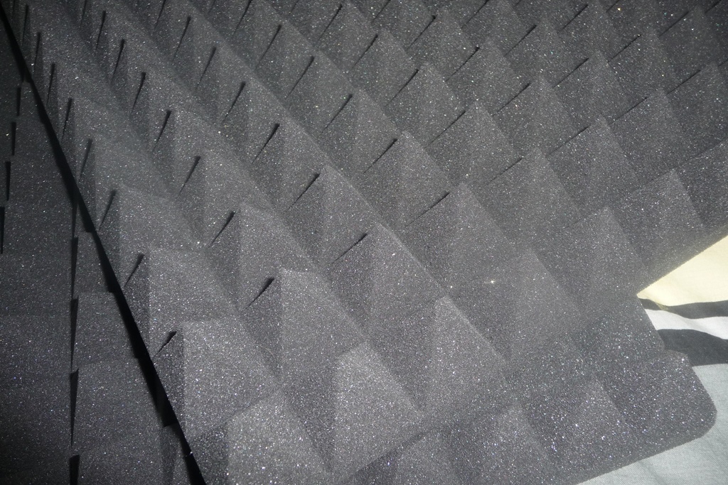12 x Akustikschaumstoff ca Schaumstoff Noppenschaum Anthrazit Schwarz B-Ware in gepr/üfter Qualit/ät nochmals bis zu 50/% reduziert! 50x50x5cm