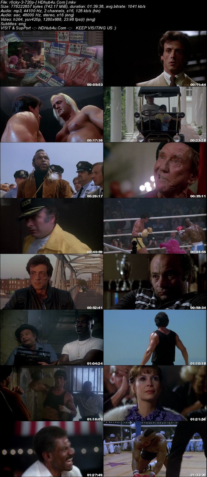 Rocky III 1982 Hindi Dual Audio 720p BluRay Esubs 700mb Download