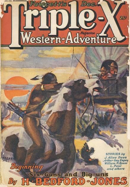 Triple-X pulp magazine published by Fawcett Publications, December 1926 issue Triple-X pulp magazine published by Fawcett Publications, December 1926 issue