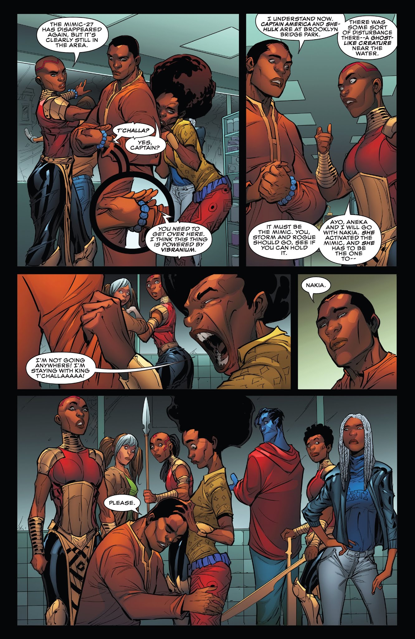 Read online Wakanda Forever Avengers comic -  Issue # Full - 9