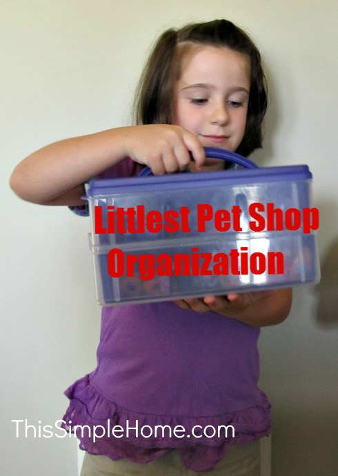 Littlest Pet Shop Organization - This Simple Home