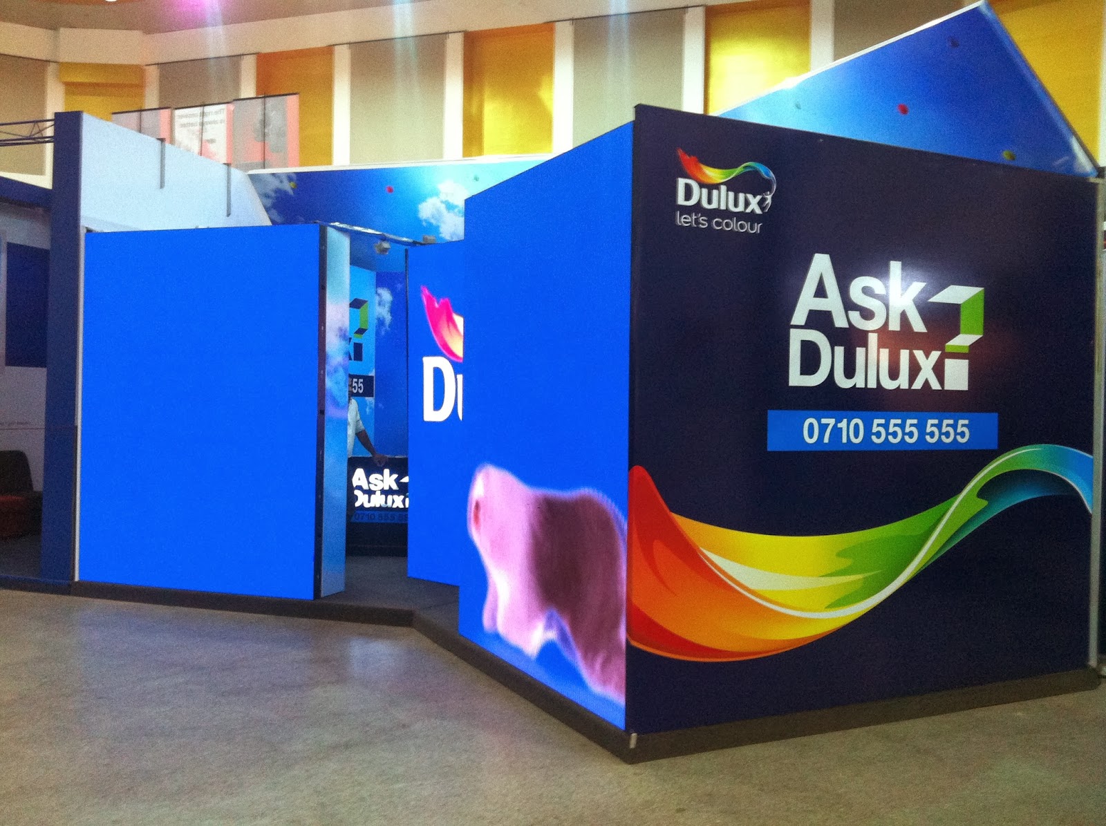 The Ask Dulux consultation lounge at The Architect 2014.