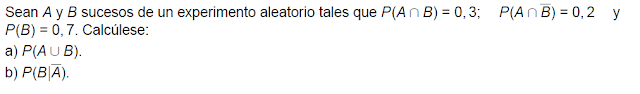 probabilidad ejercicios resueltos diferencia de sucesos