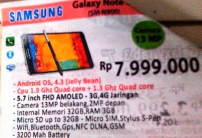 (SM-900) haga Samsung Galaxy Note 3