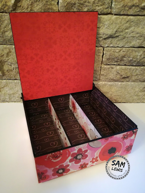 MDF Lidded Compartment Box by Sam Lewis AKA The Crippled Crafter 