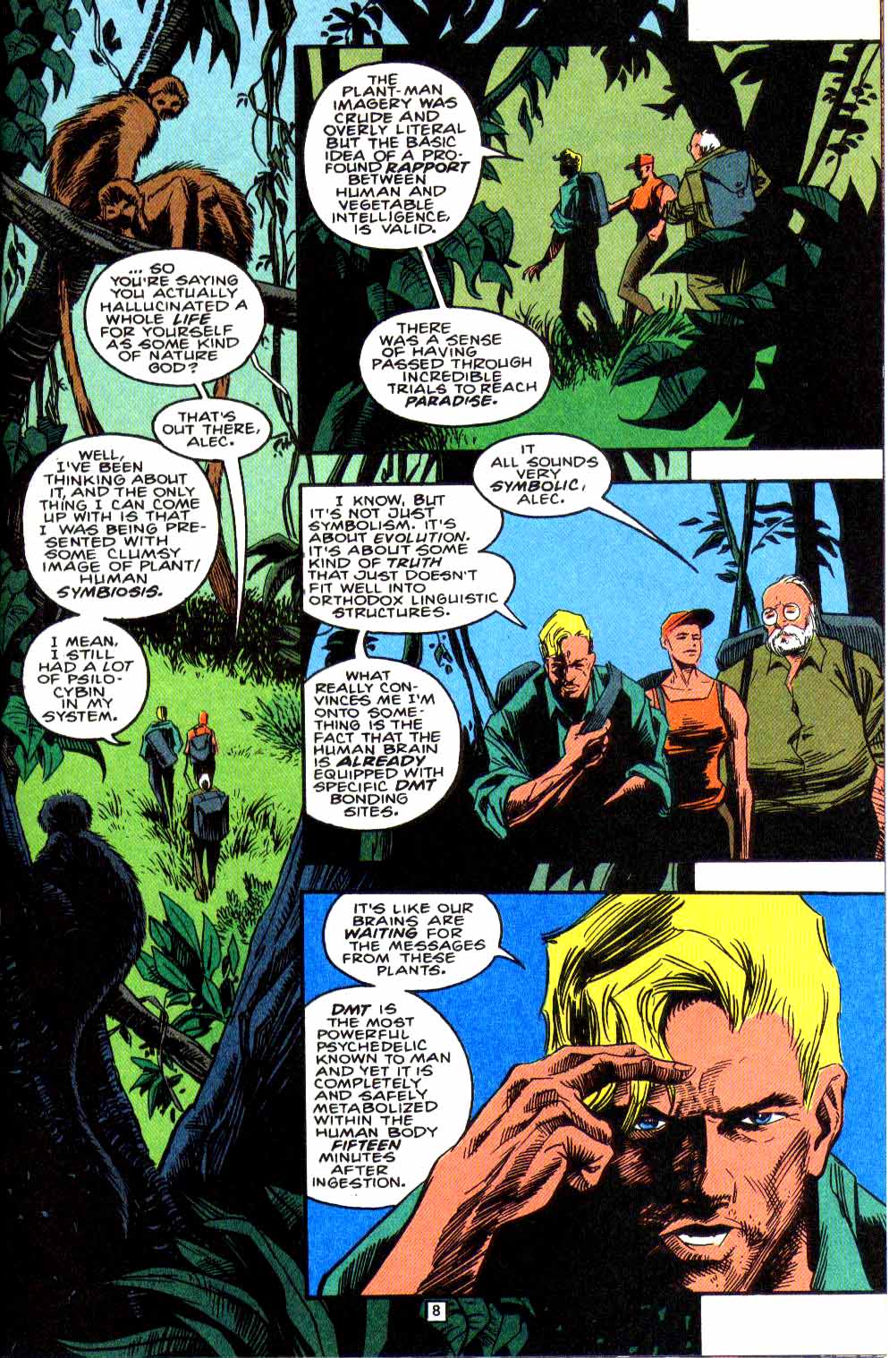 Swamp Thing (1982) Issue #140 #148 - English 9