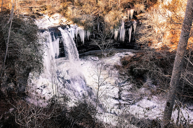 Frozen Dry Falls