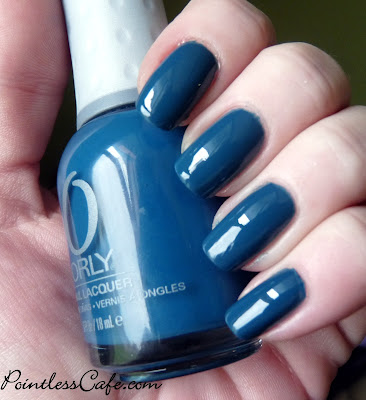 Orly Sapphire Silk Swatches and Review | Pointless Cafe