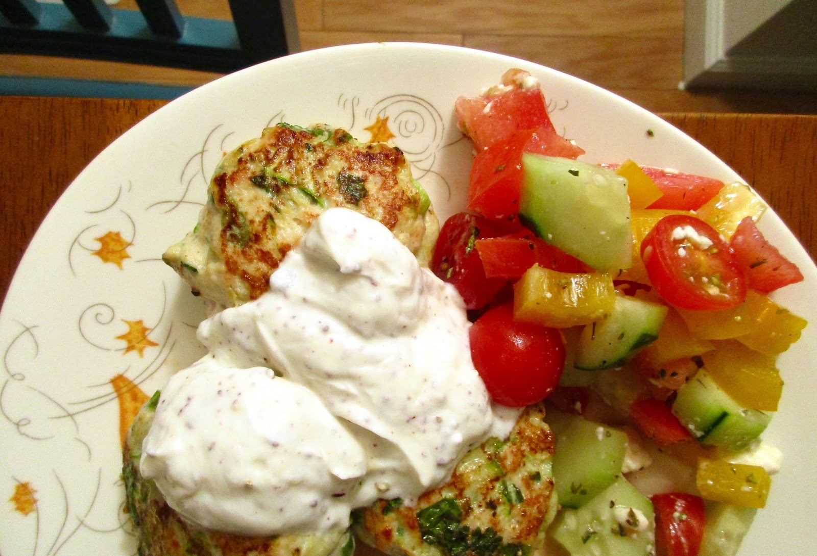 Kvell in the Kitchen Turkey & Zucchini Burgers with Spring Onion & Cumin