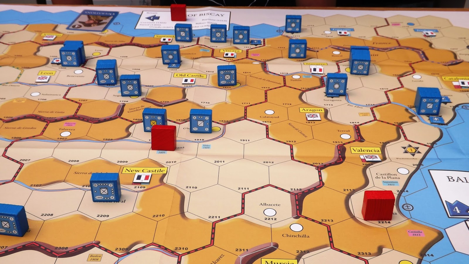 JJ's Wargames Wellington's War Campaign Play Test