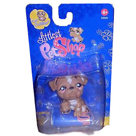 Littlest Pet Shop Singles Bulldog (#607) Pet
