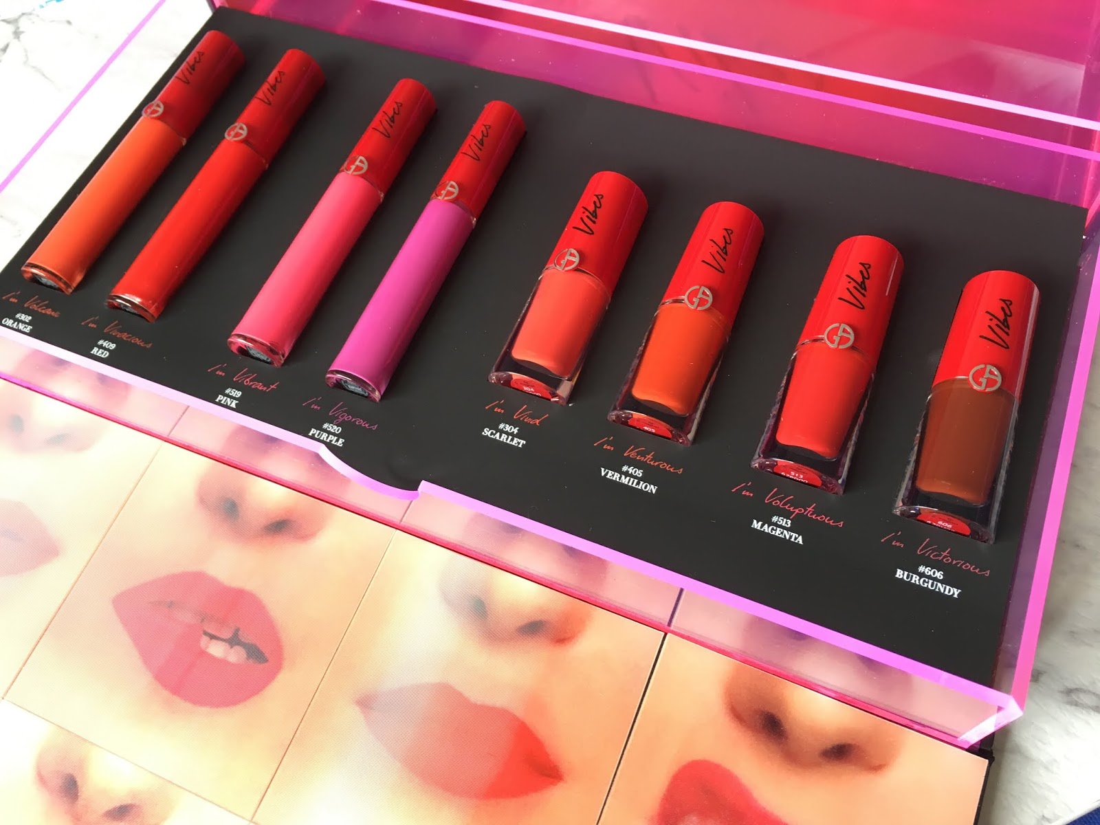 Magnet Liquid Lipstick Swatches Armani Lip Magnet 405 Giorgio