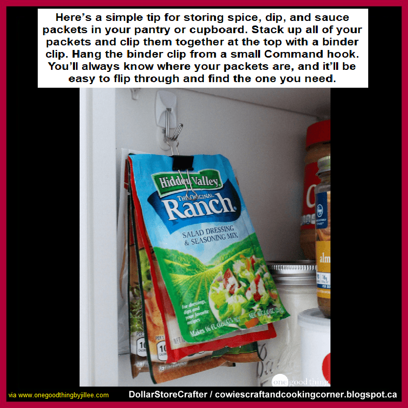 Dollar Store Crafter How To Store Packets Dollar Tree Hacks