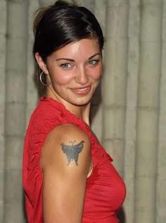 Bianca Kajlich Tattoos - Female Celebrity Tattoo Designs