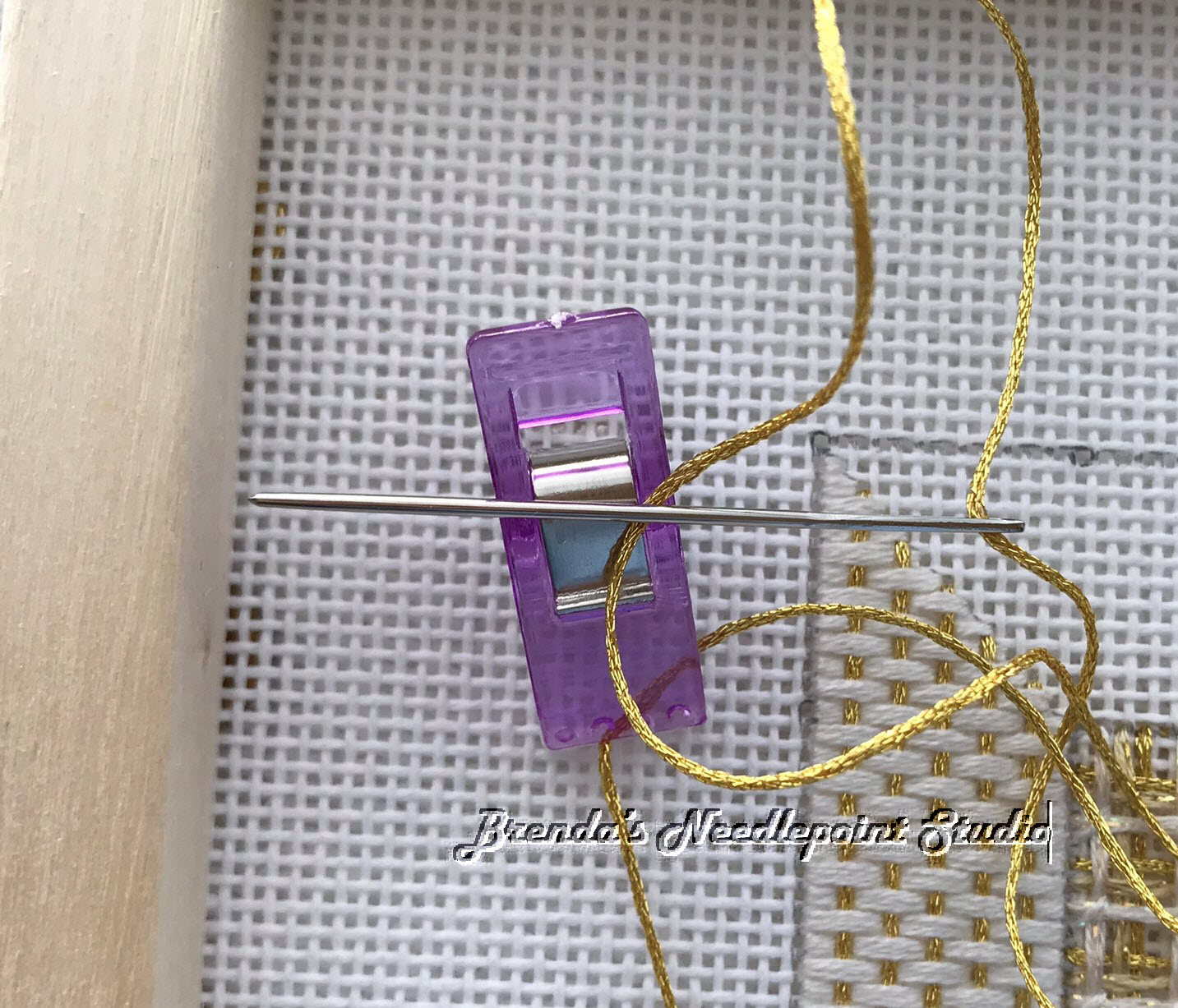 Brenda's Needlepoint Studio Canvas Thread Management 7/1/18