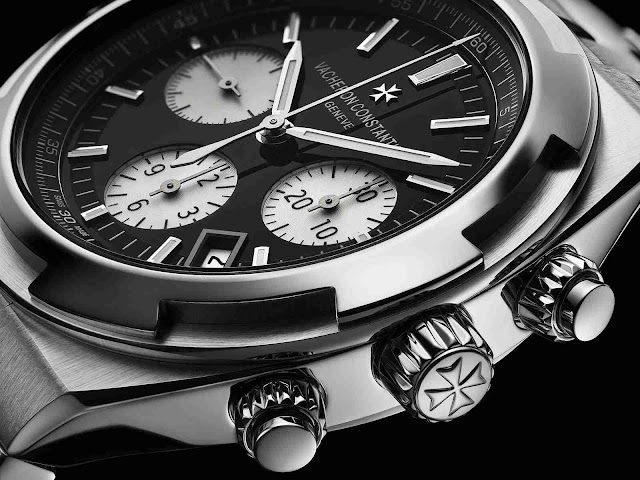 Best Replica Vacheron Constantin Overseas Automatic Chronograph Black Dial 42.5mm Watch Review