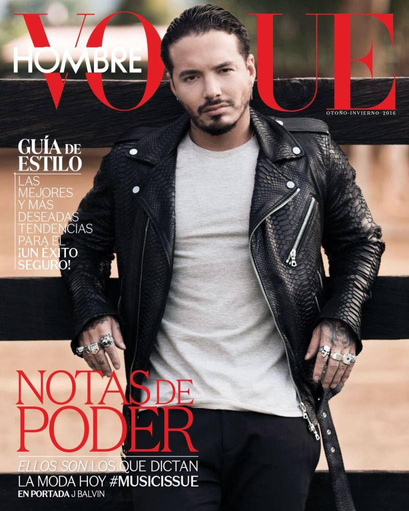 J Balvin y León Larregui para Vogue Hombre Fall-Winter 2016