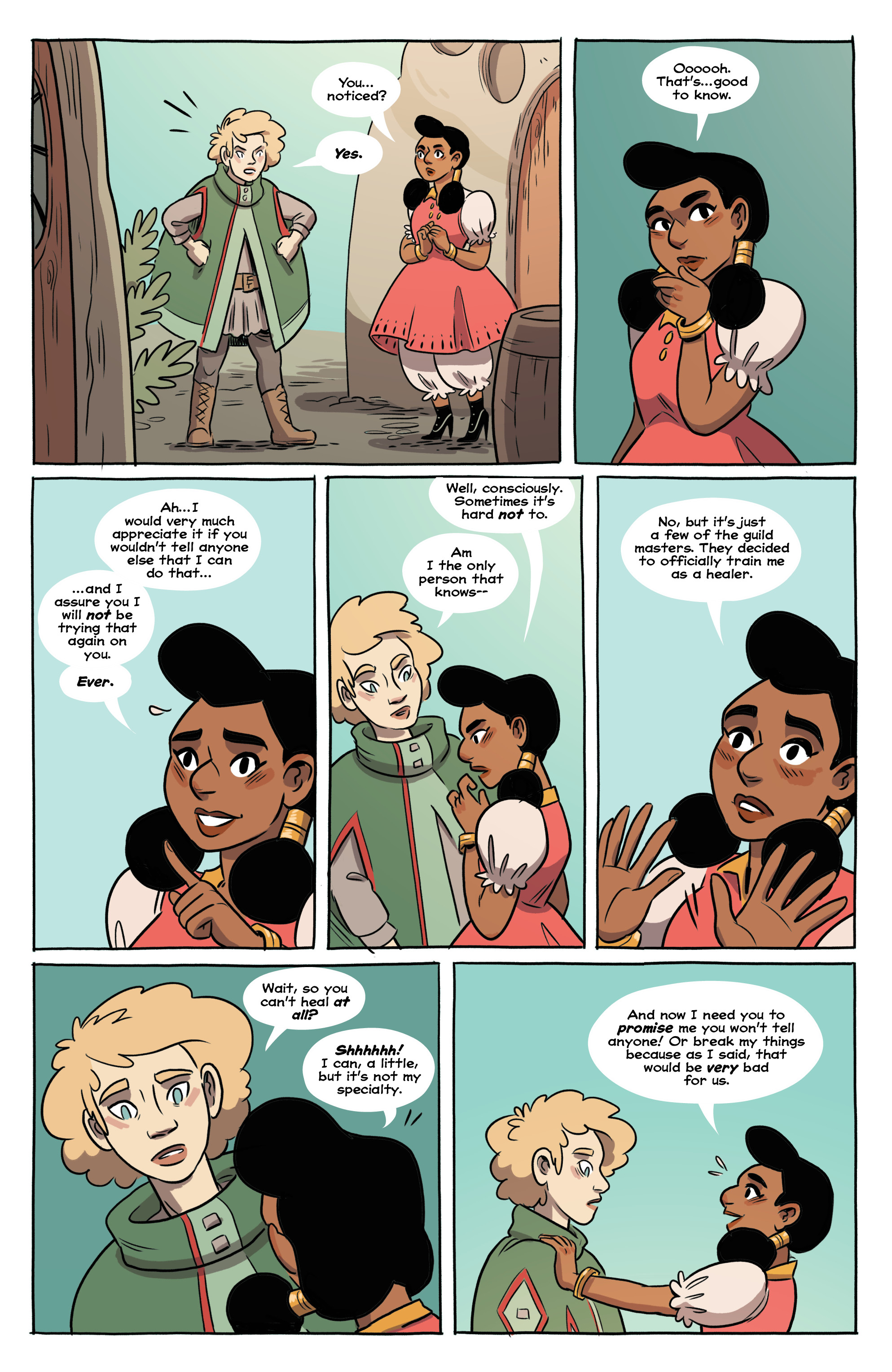 Read online The Castoffs comic -  Issue #1 - 13