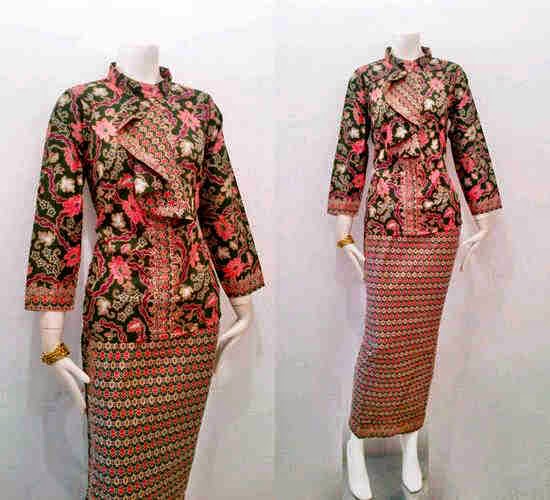 Model Baju Batik Kantor Terbaru Wanita Kombinasi Atas Model Baju Batik Kantor Terbaru Wanita Kombinasi Atas