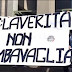 Catania:Casa Pound espone striscione in tribunale per le indagini sulle Ong