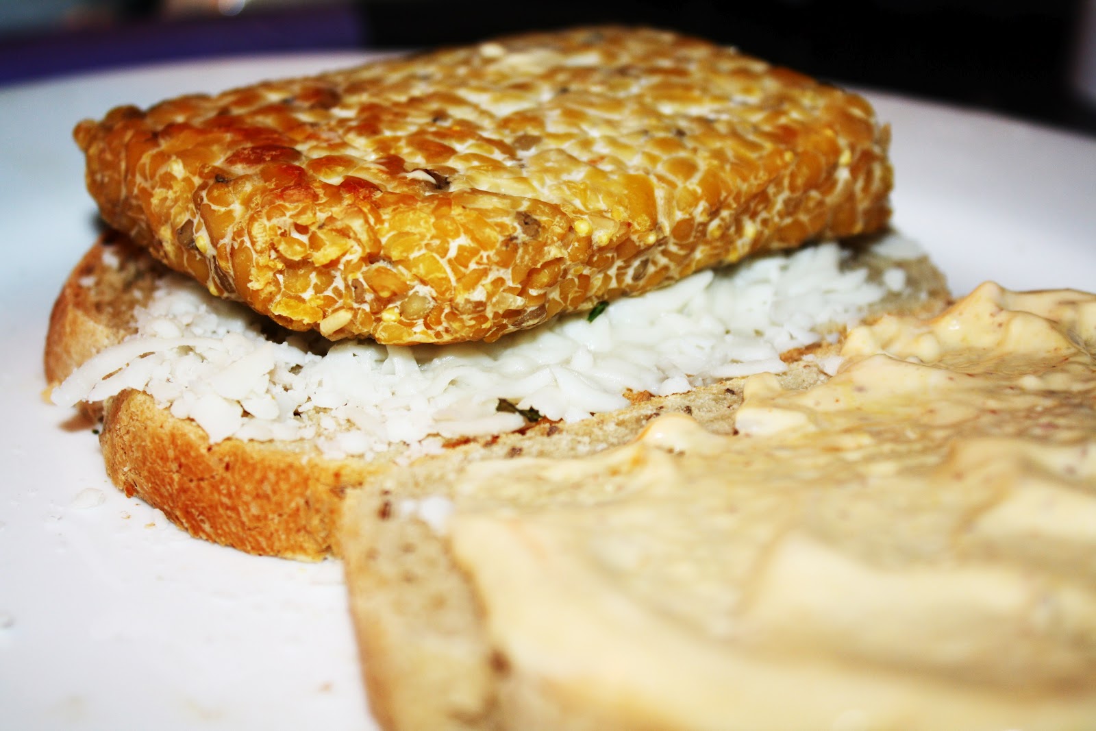 One Lazy Vegetarian Tempeh Reuben