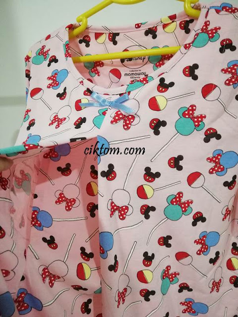 set baju tidur mesra menyusu jenis selak